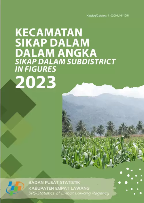 Kecamatan Sikap Dalam Dalam Angka 2023