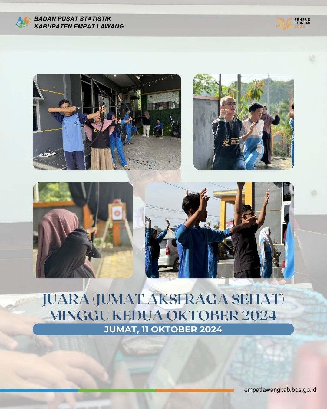 JUARA (Friday of Healthy Sports Action) Second Week of October 2024