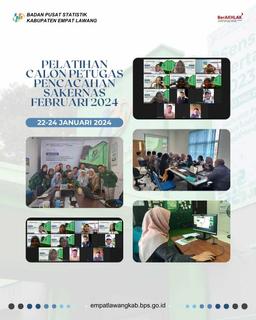 Pelatihan Offline Calon Petugas Survei Angkatan Kerja Nasional (Sakernas) Februari 2024