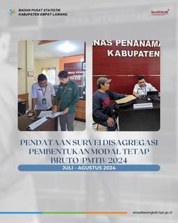 Pendataan Survei Disagregasi Pembentukan Modal Tetap Bruto (PMTB) 2024