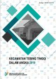 Tebing Tinggi Subdistrict in Figures 2019