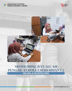 Monitoring dan Evaluasi Pengajuan Role Users SIMAN V2