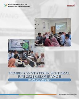 Pembinaan Statistik Sektoral Juni 2024 gelombang II