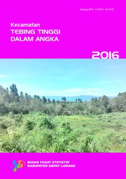 Kecamatan Tebing Tinggi Dalam Angka 2016