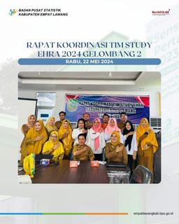 Rapat Koordinasi Tim Study EHRA Kabupaten Empat Lawang 2024 Gelombang 2