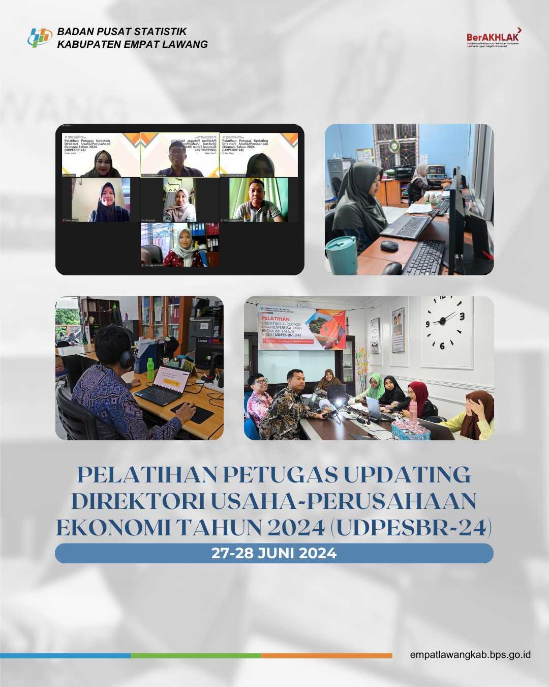 Training for Personnel on Updating the Business/Economic Enterprise Directory 2024 (UDPESBR-24)