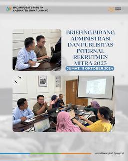 Briefing Bidang Administrasi dan Publisitas Internal Rekrutmen Mitra 2025