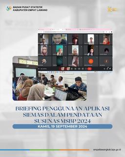 Briefing Penggunaan Aplikasi Siemas dalam Pendataan Susenas MSBP 2024