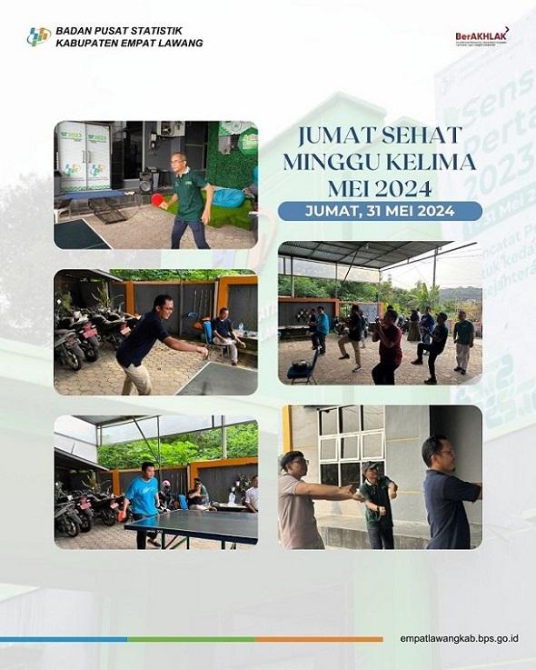 Jumat Sehat Minggu Kelima Mei 2024