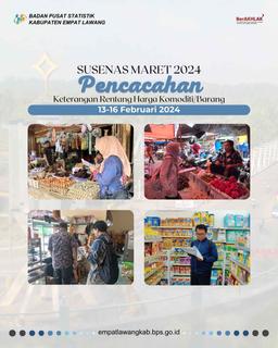 Melaksanakan Pencacahan Keterangan Rentang Harga Komoditi/Barang Susenas Maret 2024