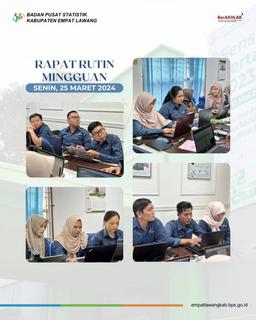 Pelaksanaan Rapat Rutin Minggu keempat Maret