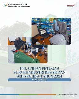 Pelatihan Petugas Survei Industri Besar dan Sedang (IBS) Tahun 2024