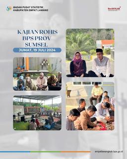 South Sumatra Province BPS Rohis Study July 2024