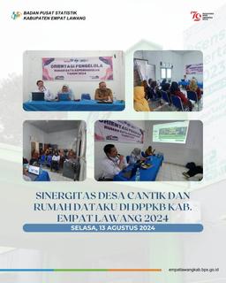 Sinergitas Desa Cantik dan Rumah Dataku di DPPKB Kab. Empat Lawang 2024